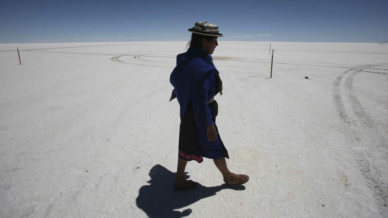 APTOPIX Bolivia Lithium