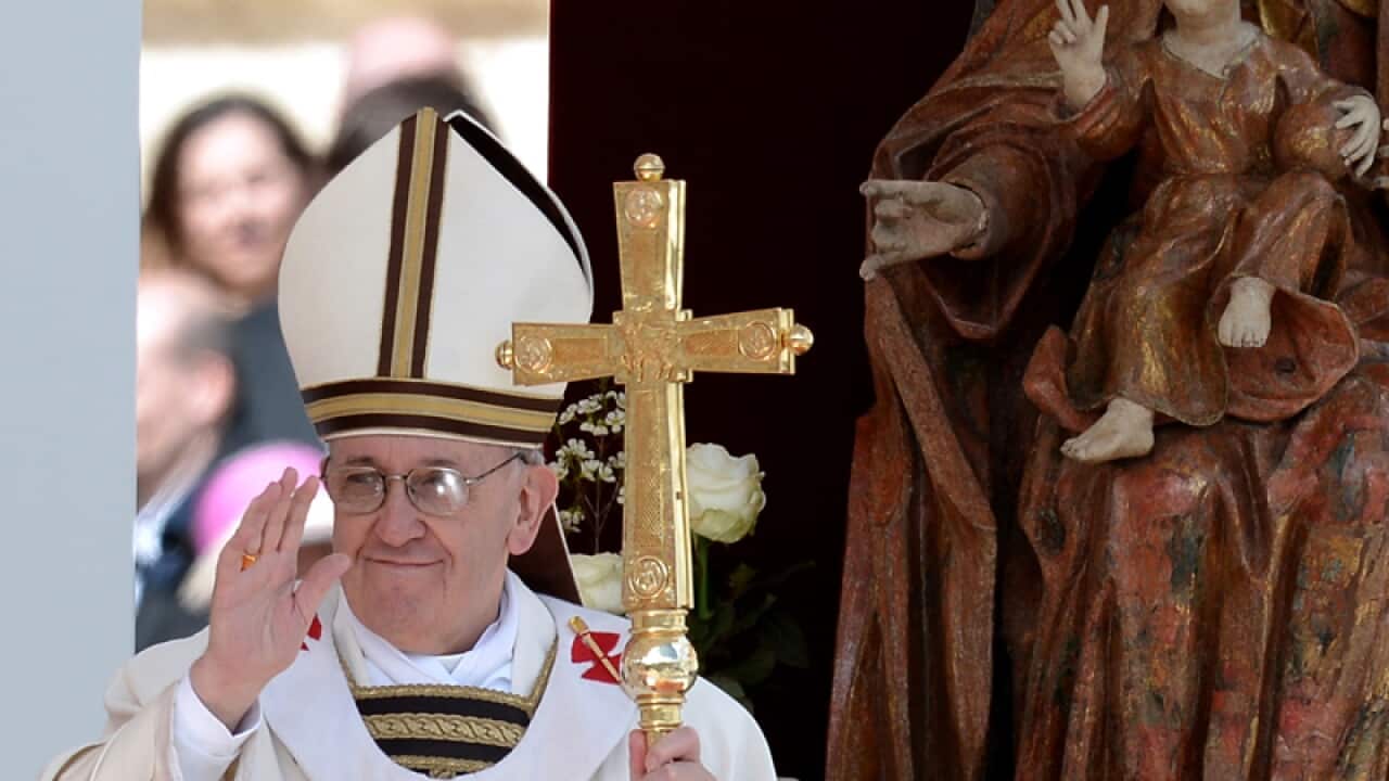 Pope promises 'respect' for all religions