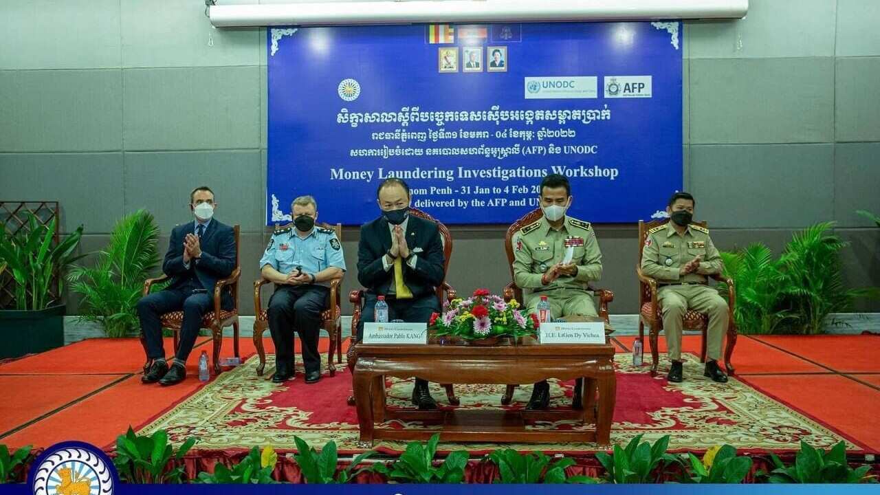 Australia and Cambodia Money Laundering Workshop