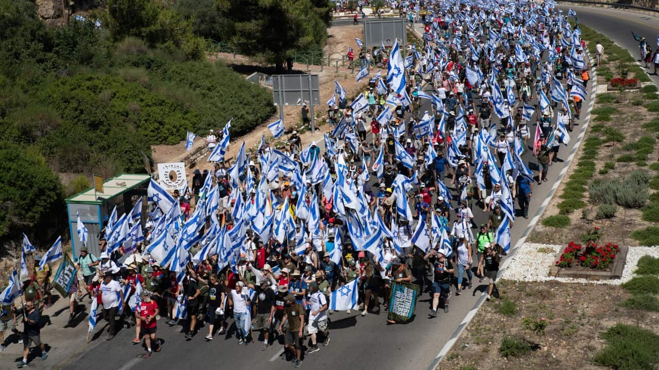 Israel: Tens of thousands against the reform march to Jerusalem