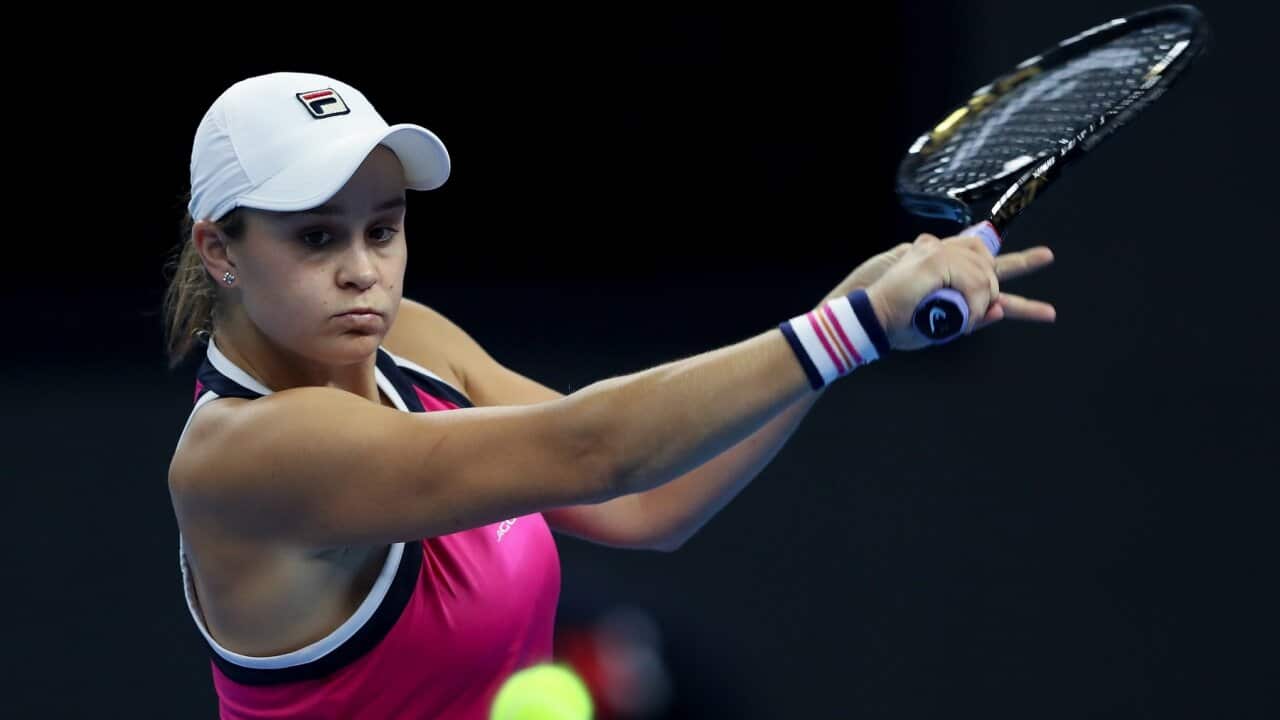 Tennis player Ashleigh Barty
