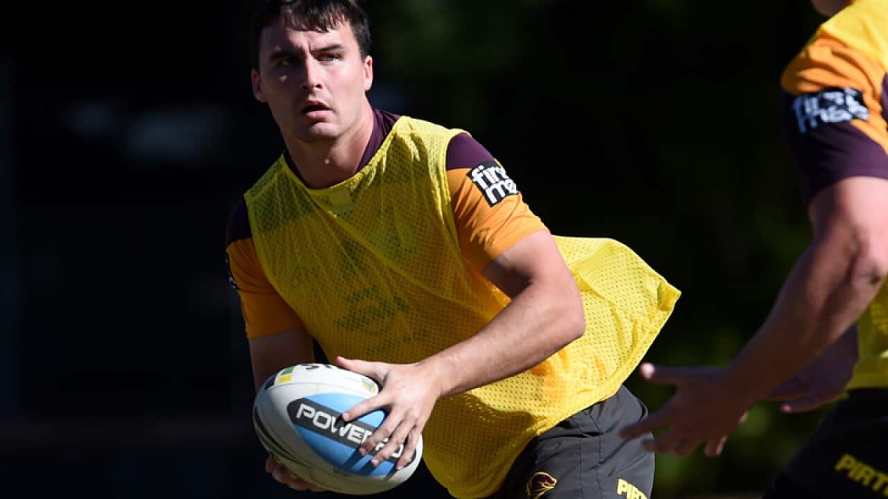 Broncos player Lachlan Maranta