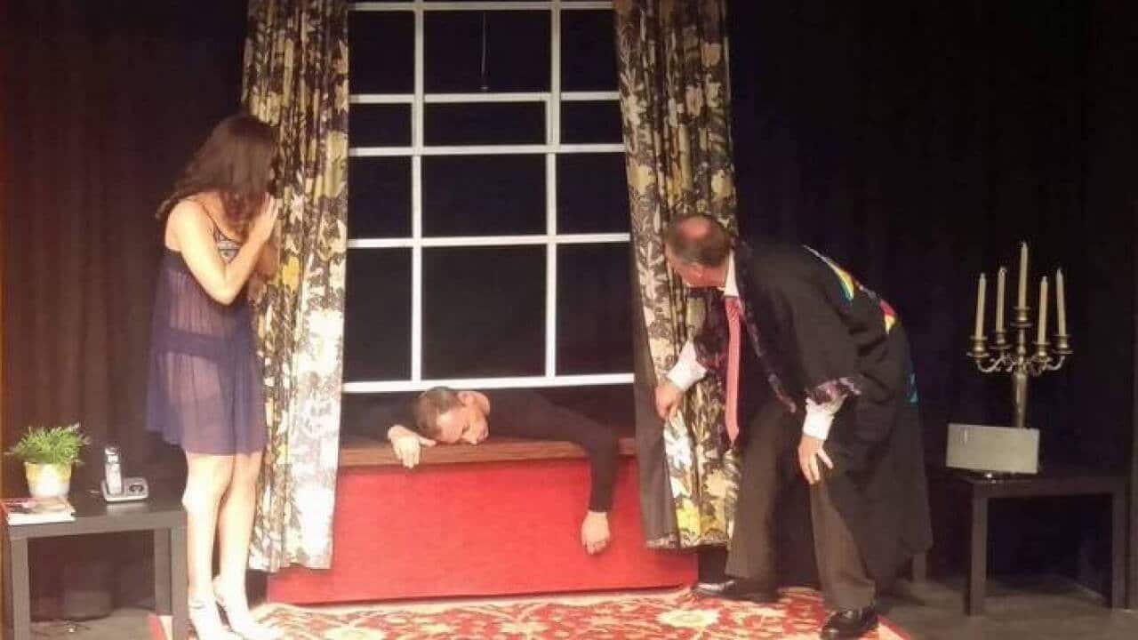 He, She, Window