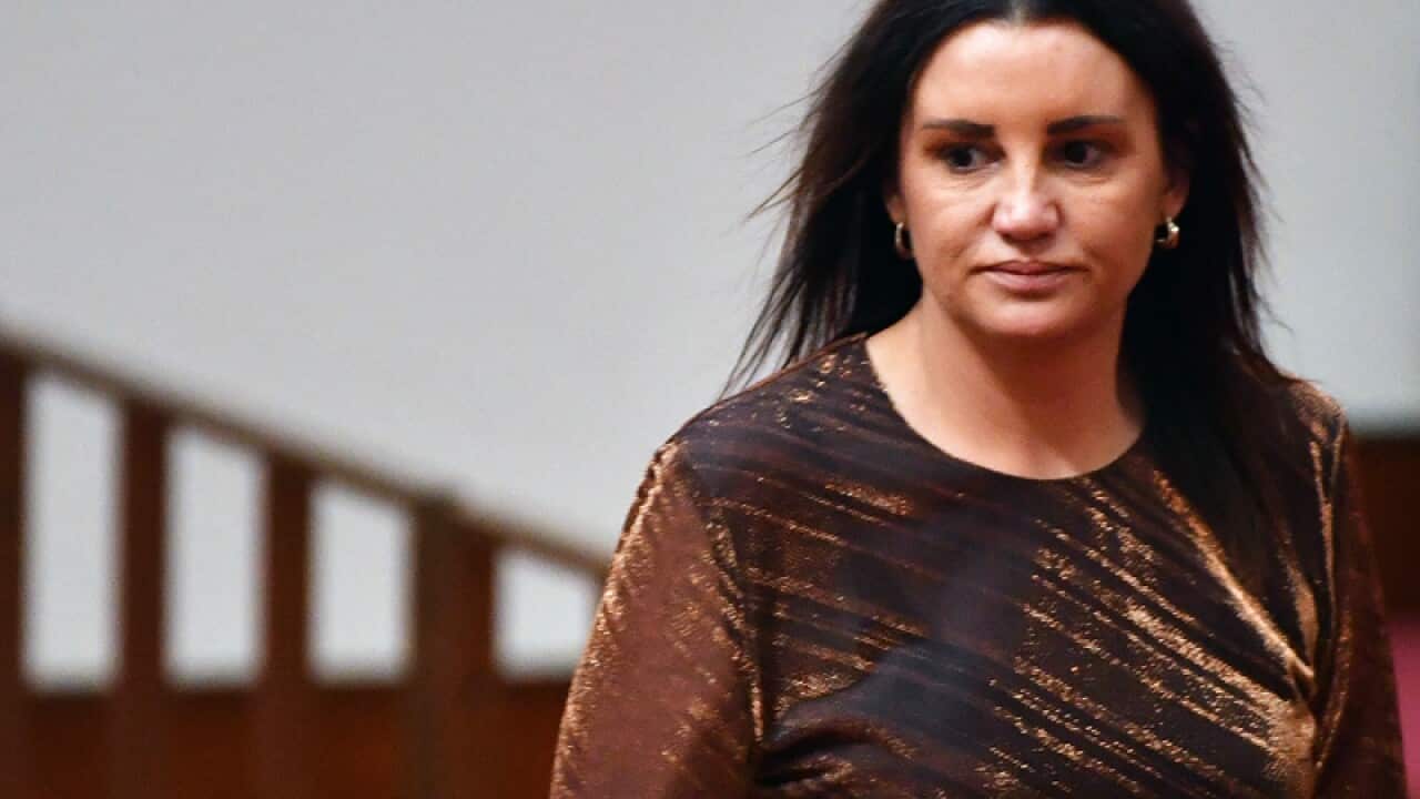 Tasmanian Senator Jacqui Lambie