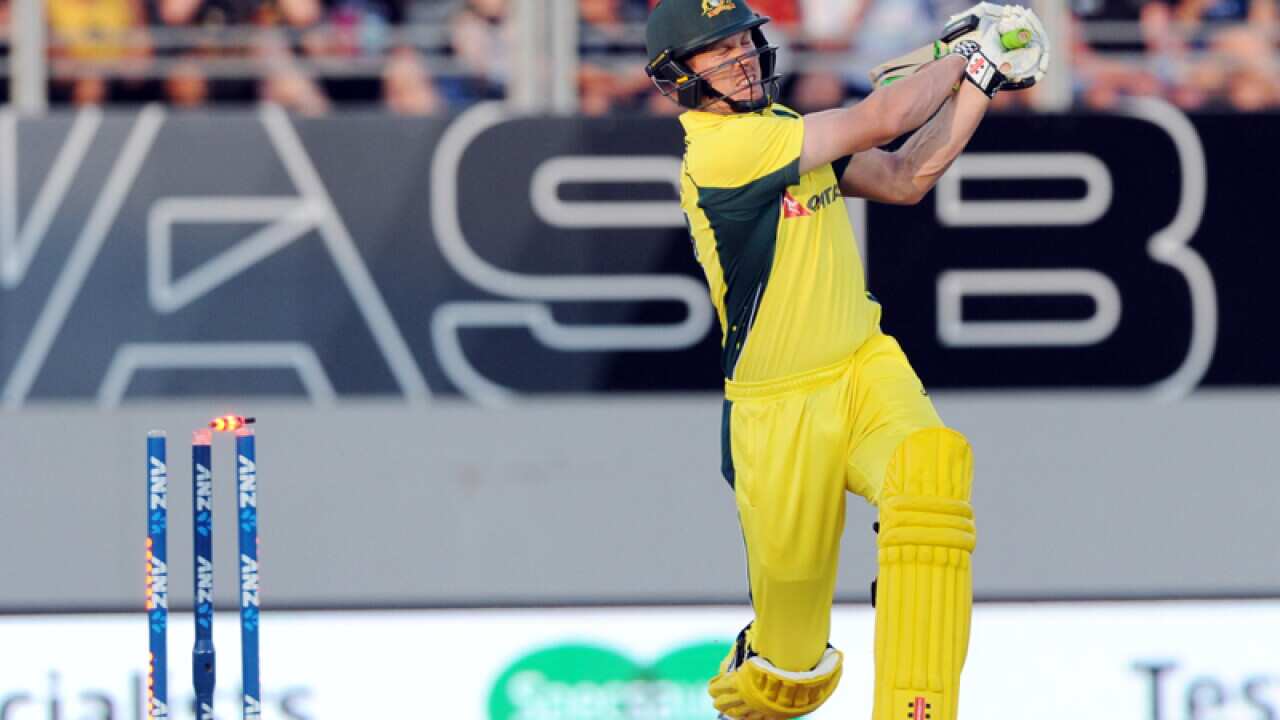 Australia’s James Faulkner.