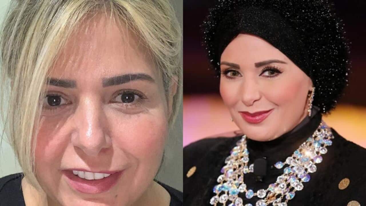 Sabrine before and after wearing Hijab
