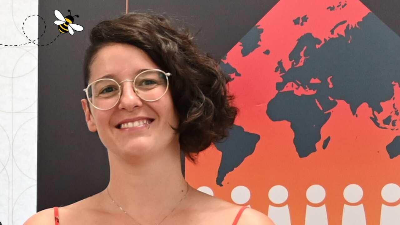 La studentessa di PHD alla ANU Giorgia Dalla Libera Marchiori.