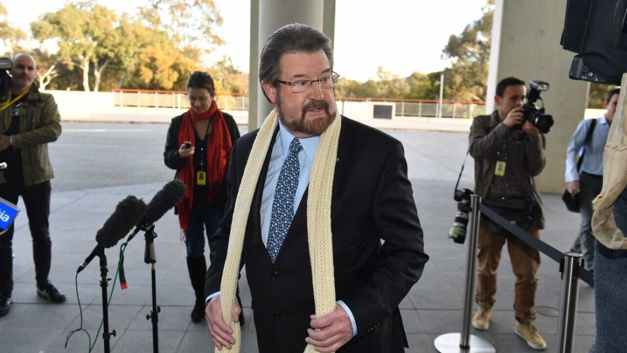 File image: Derryn Hinch's Justice Party Senator Derryn Hinch 