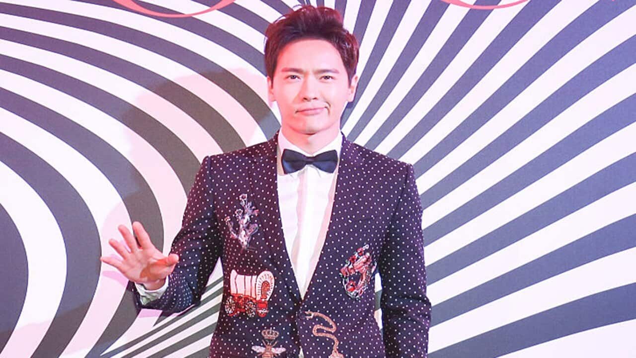 Actor Gao Yunxiang attends the 11th anniversary celebration of Vogue Magazine on November 3, 2016 in Beijing, China.