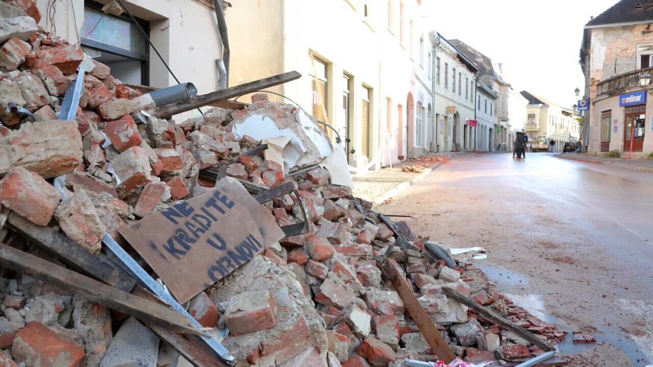 Petrinja Quake Ne kradite