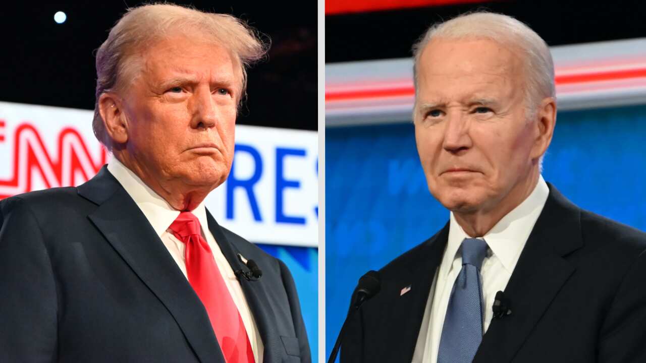 Trump and Biden presidential debate