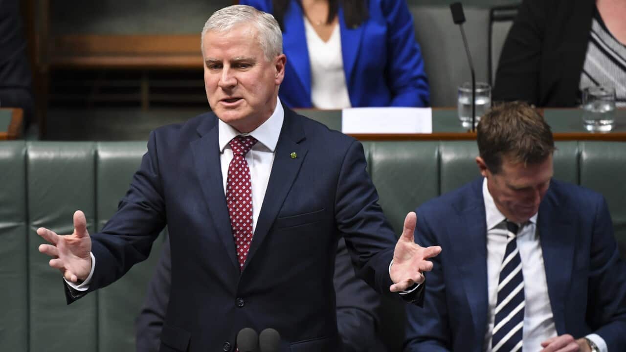 Deputy prime minister Michael McCormack.
