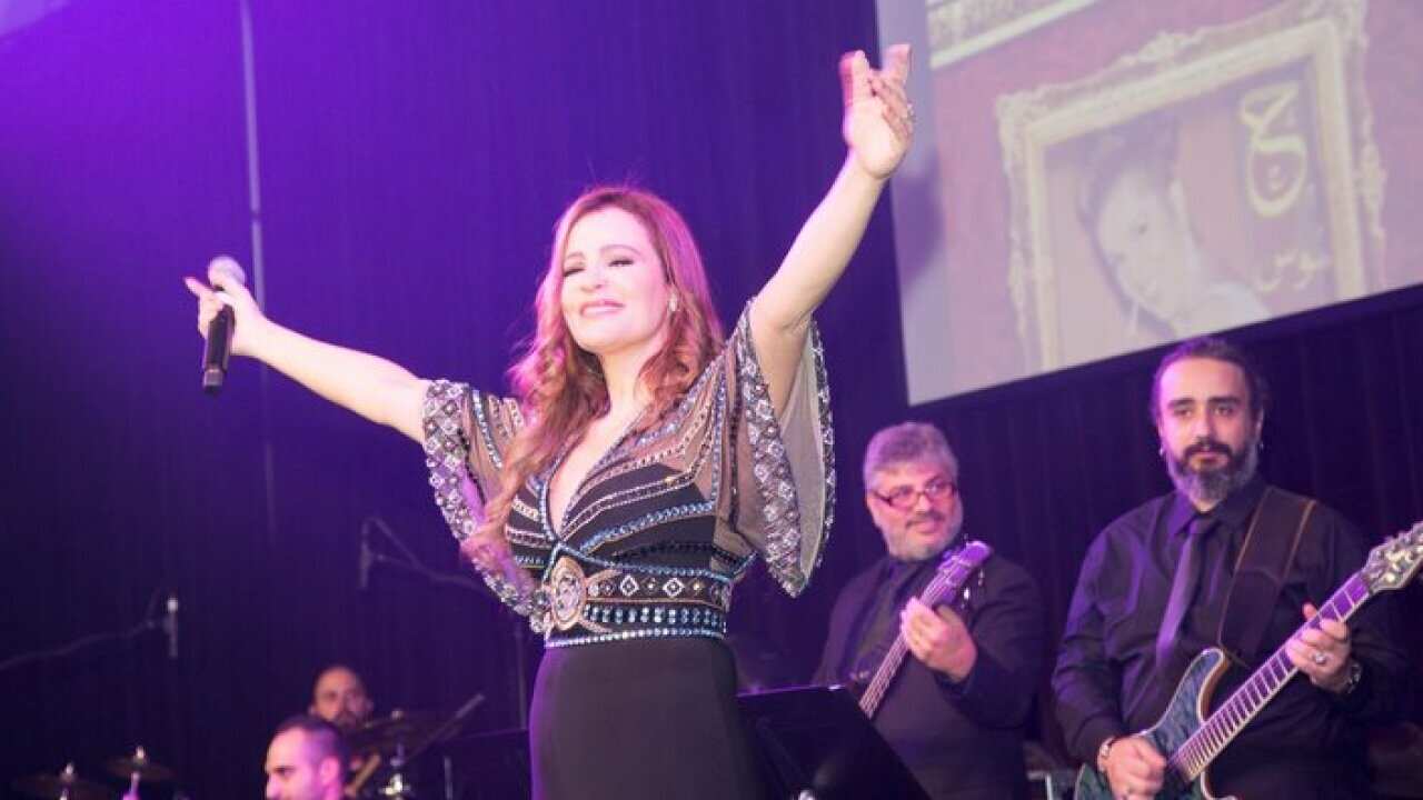 Amazing and highly talented Caole Samaha at the 2016 ALCCI Annual Gala Ball