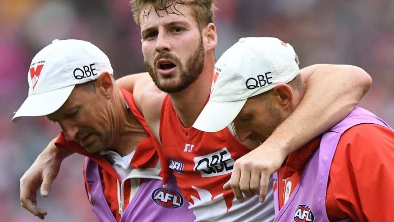 Sydney Swans defender Alex Johnson