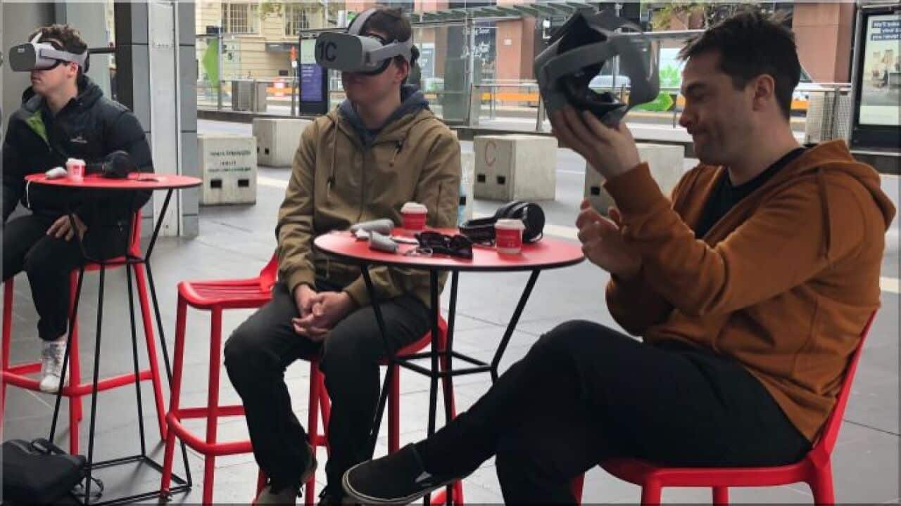 The virtual reality experience makes trainees feel like they’ve done it before