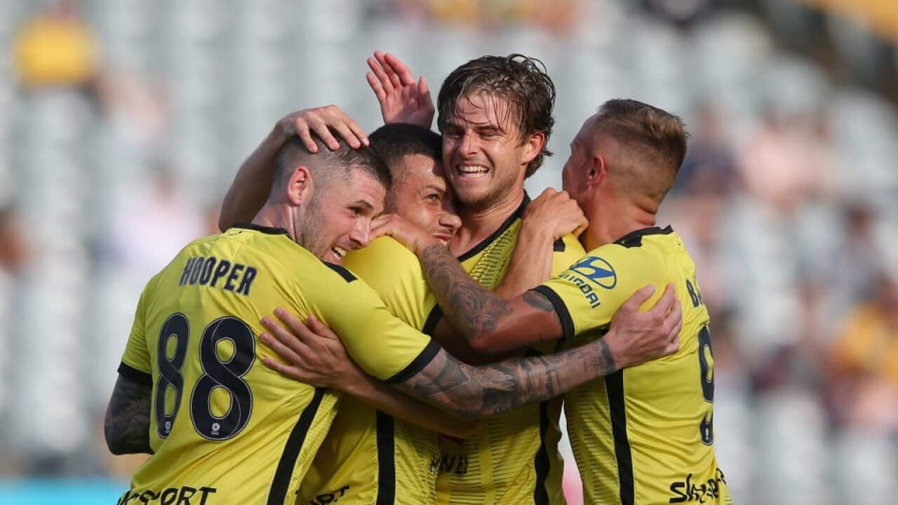 Wellington Phoenix celebrate