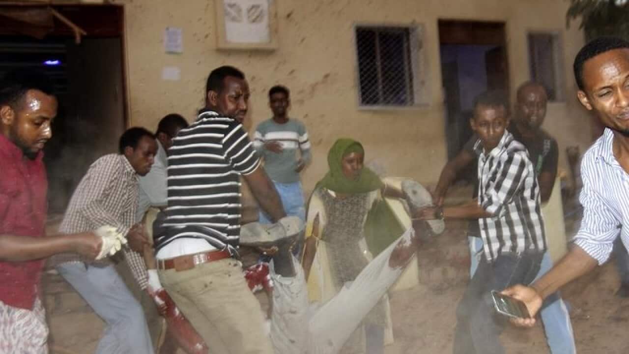 Bombings Baido, southern Somalia.