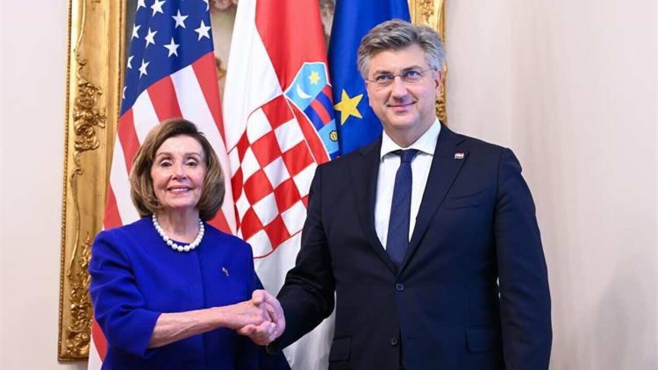 Predsjednik Vlade Plenković i predsjednica Zastupničkog doma američkog Kongresa Nancy Pelosi