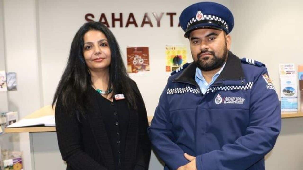 Sahaayta Counsellor Sucharita Varma and Sergeant Gurpreet Arora