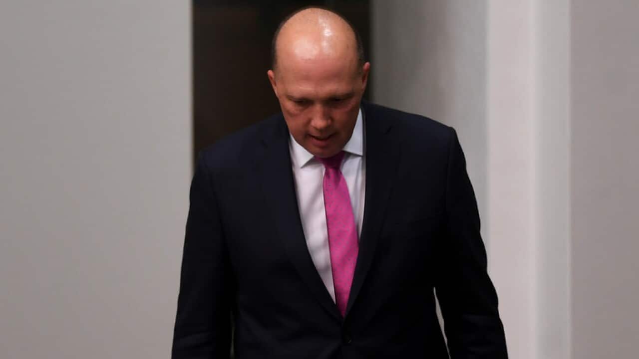 Peter Dutton ... bowed but not out