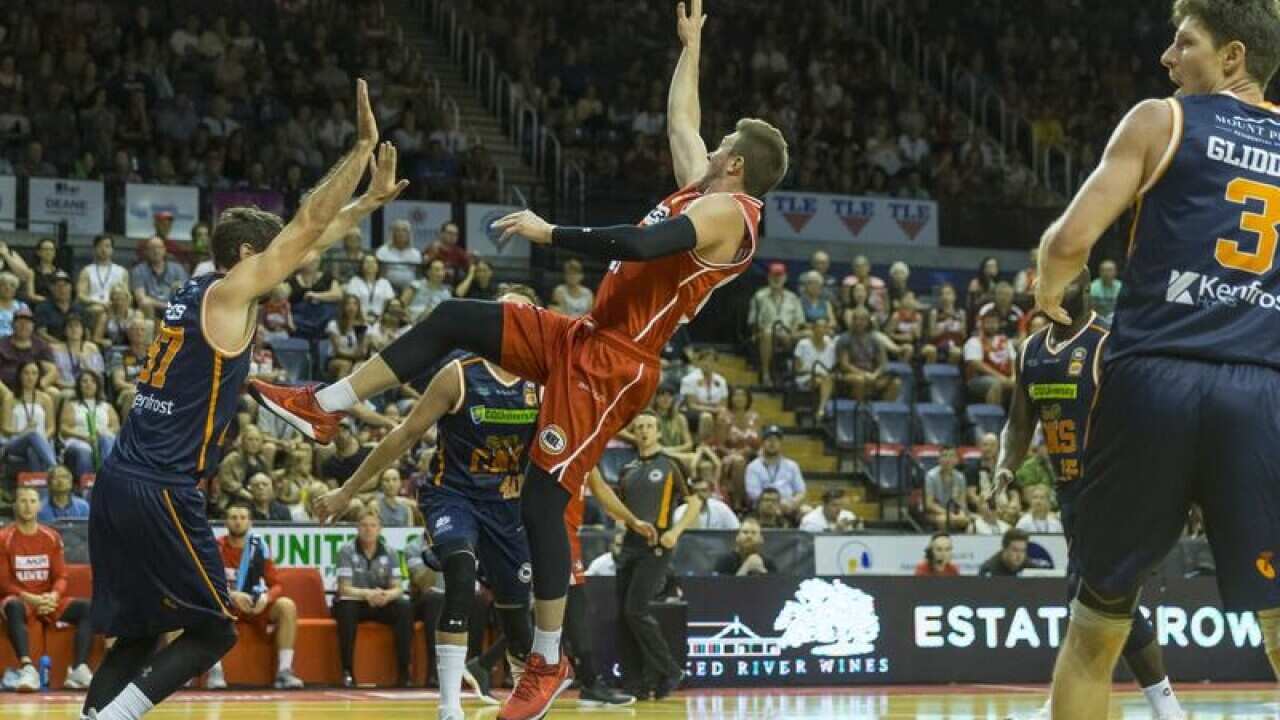 Rotnei Clarke of the Illawarra Hawks