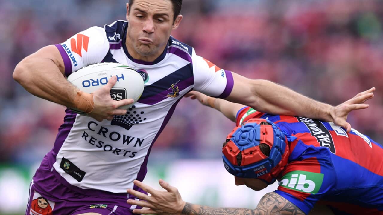 Melbourne Storm playmaker Cooper Cronk