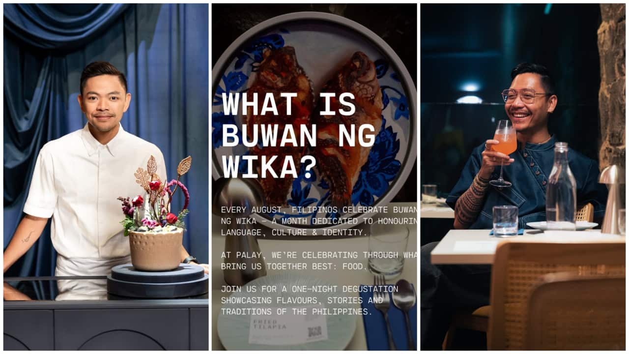 Chef Fhred Batalona is celebrating Buwan ng Wika at Palay for the second year in collaboration with Chef Miko Aspiras.