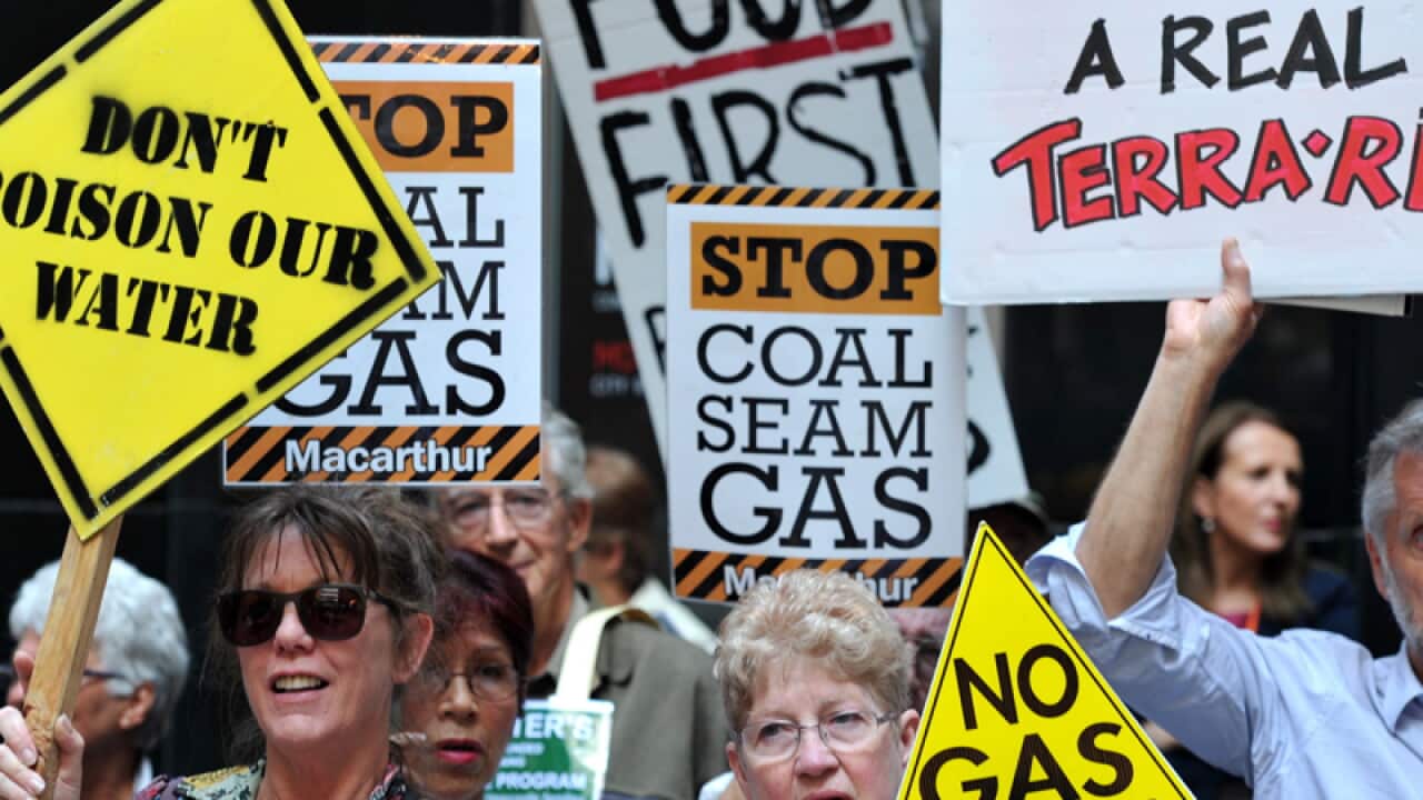 Coal Seam Gas demonstrators