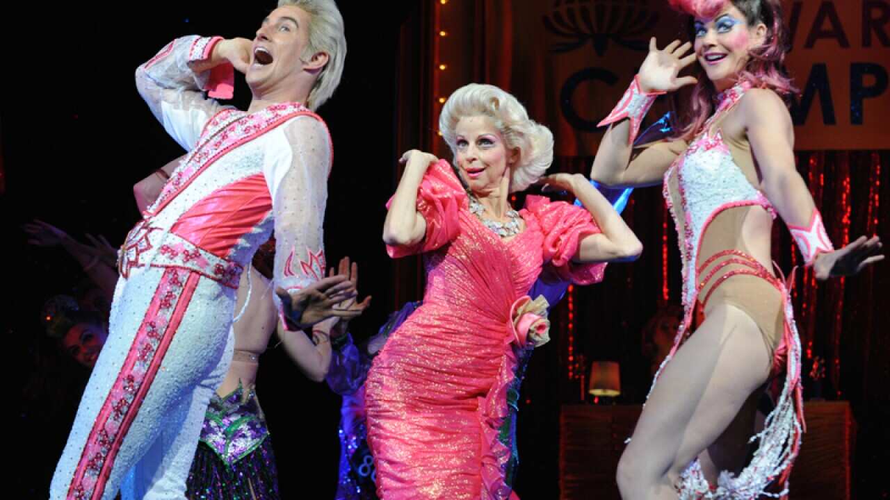 Scenes from the media preview of Strictly Ballroom the Musical