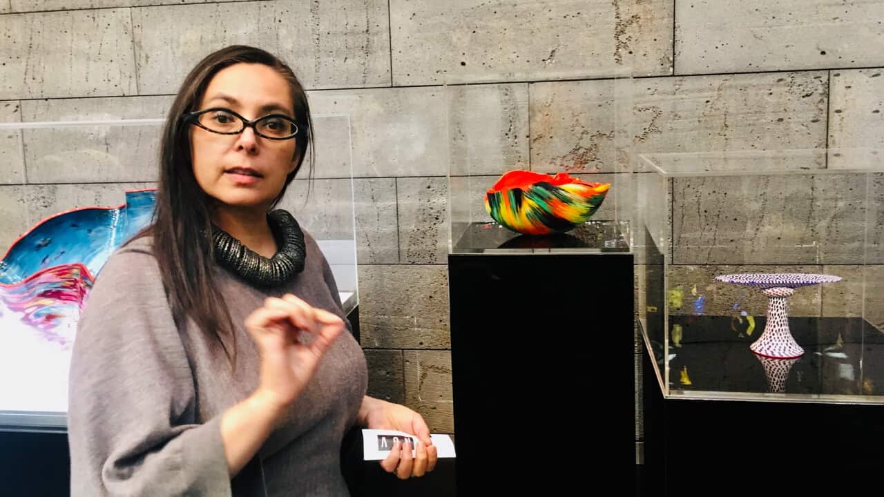 Roberta Crisci alla NGV per Liquid Light: 500 Years of Venetian Glass