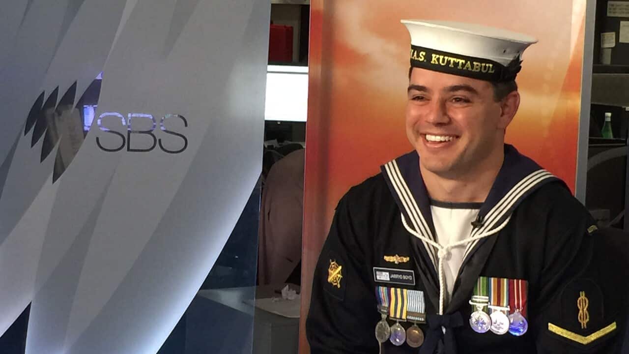 Able Seaman Jarryd Boyd, Royal Australian Navy.