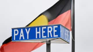 Aboriginal flag indigenous pay gap