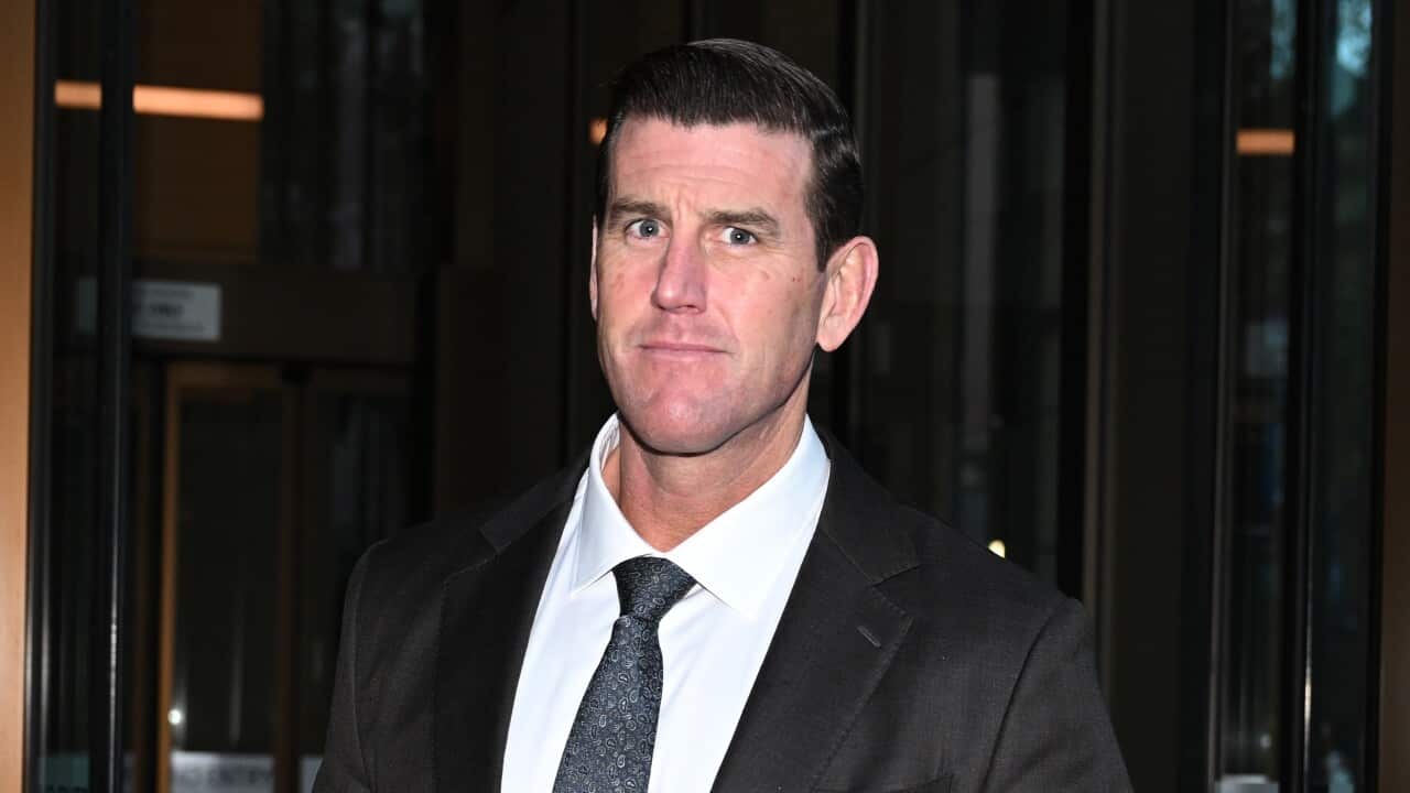 Ben Roberts-Smith in a suit.