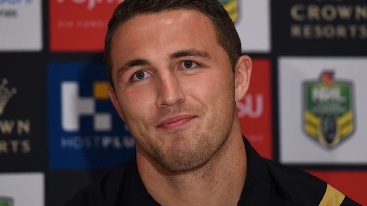 South Sydney NRL player Sam Burgess
