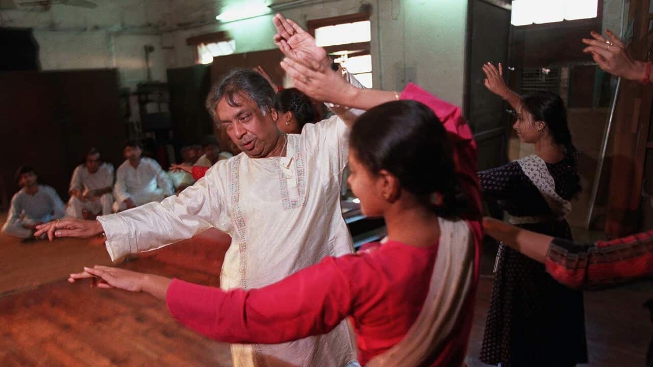 Maharaj, 59, danced at Carnegie Hall in New York in early September.
