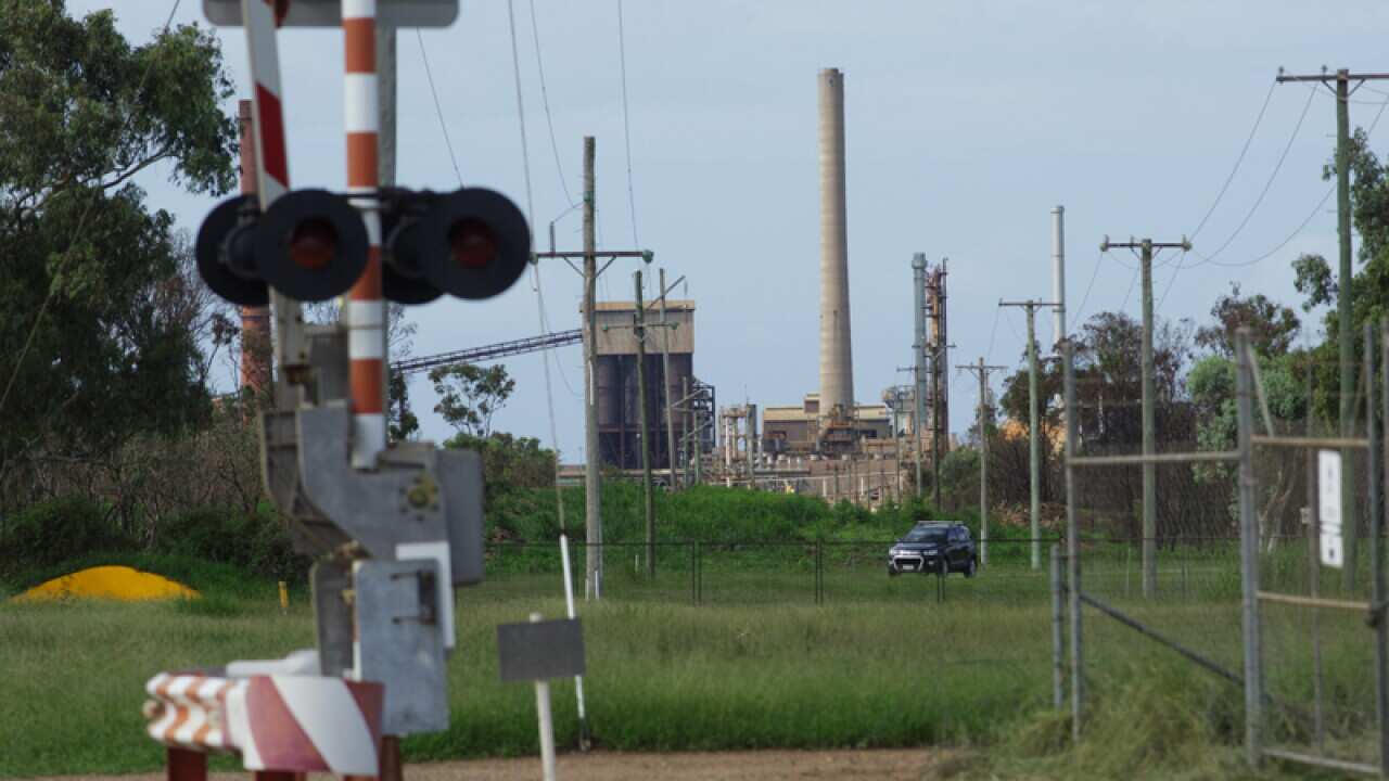The Queensland Nickel refinery in Yabulu