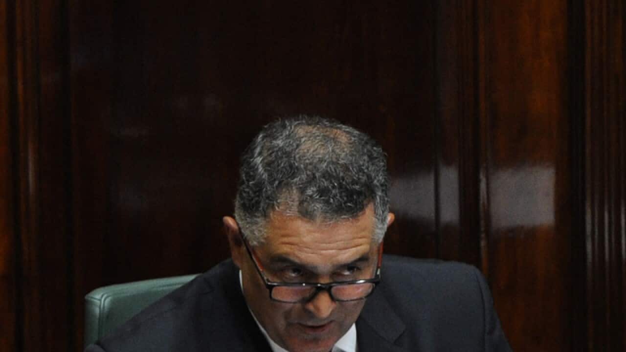 Former Victorian Speaker Telmo Languiller