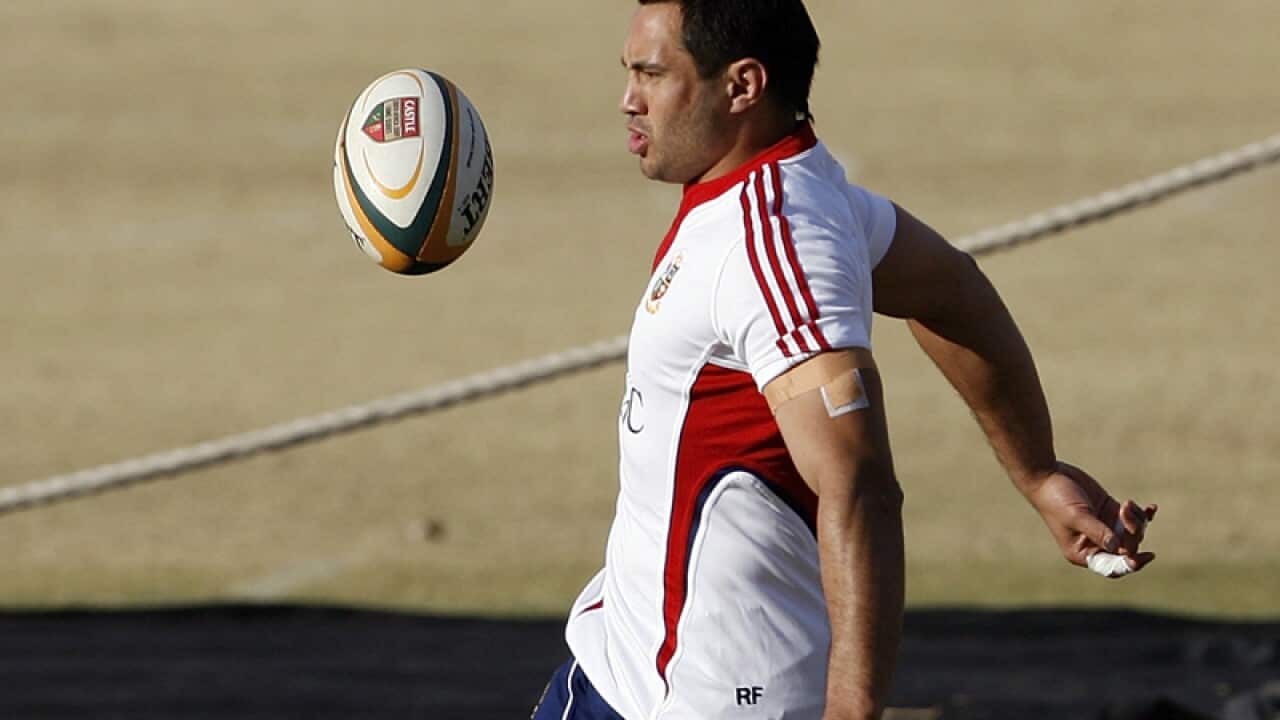 Former England flyhalf Riki Flutey