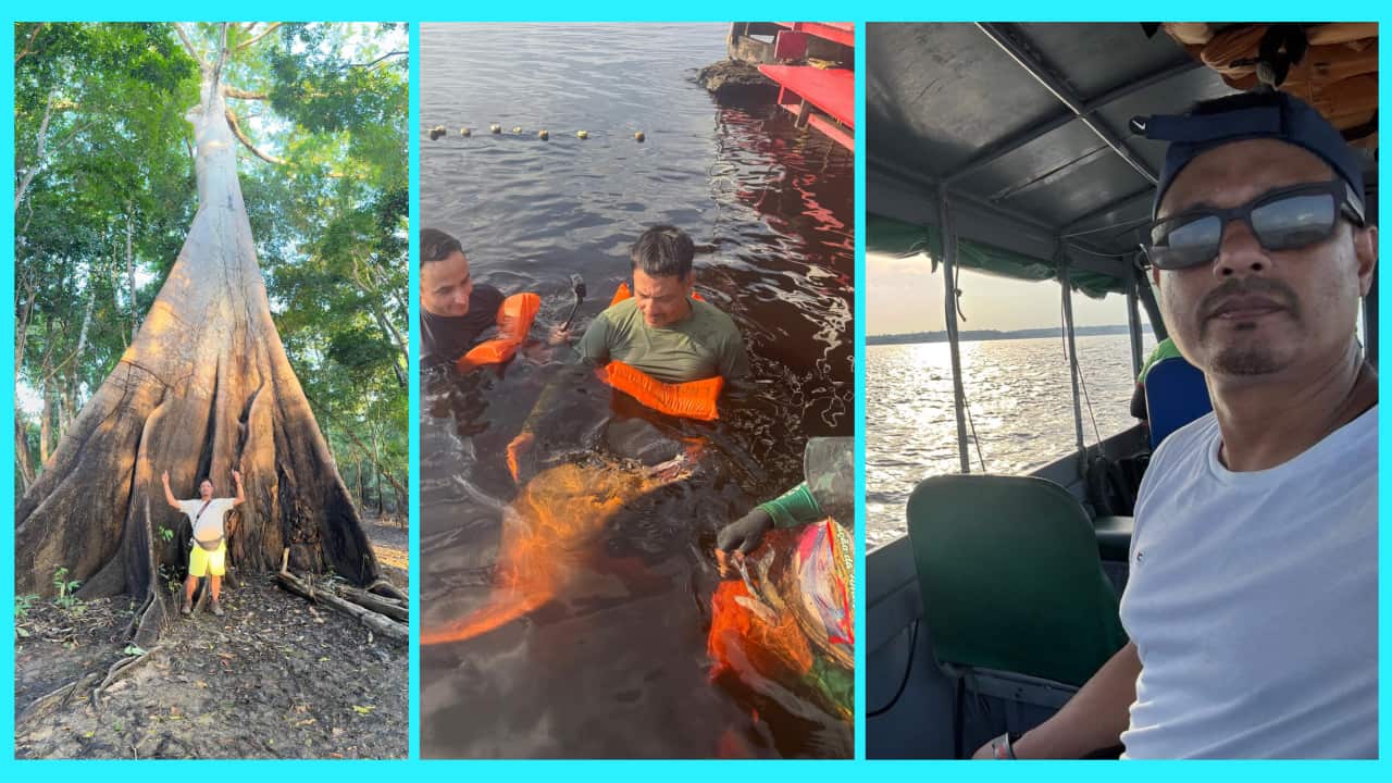 Pavel Siddique on Amazon trip 01