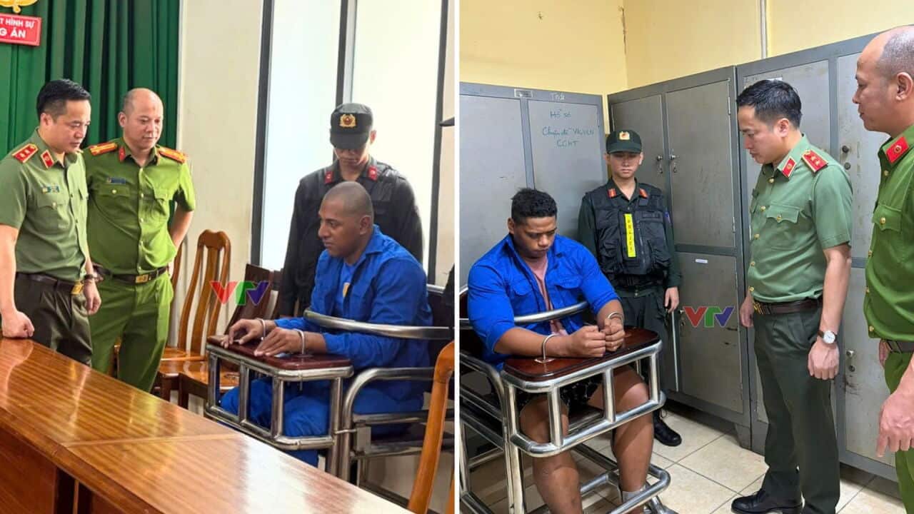 The men allegedly “confessed” to the crime.