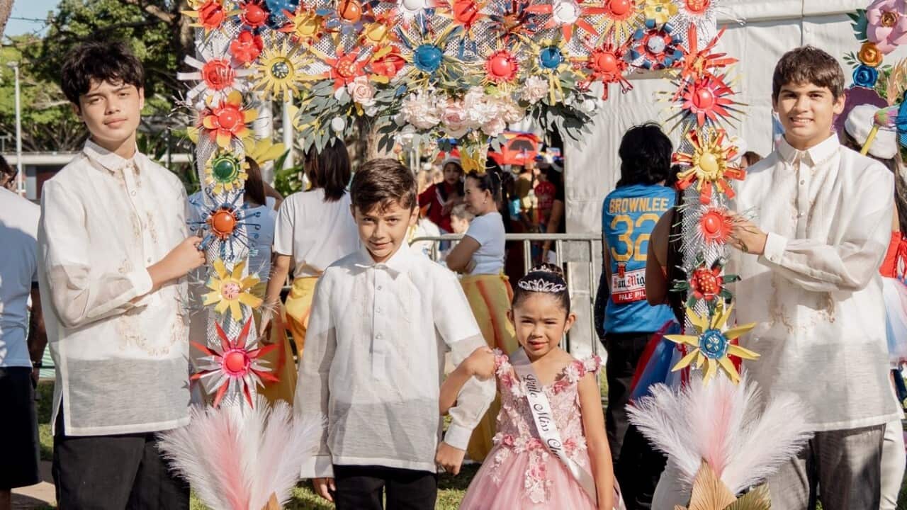 Second-generation Filipinos in Australia joined Barrio Fiesta in Cairns, Queensland.