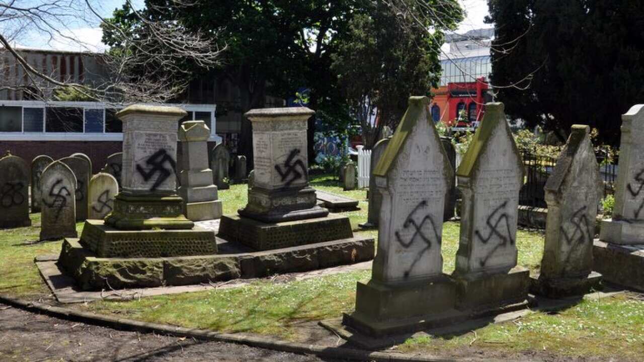 Jewish Graves vandalised