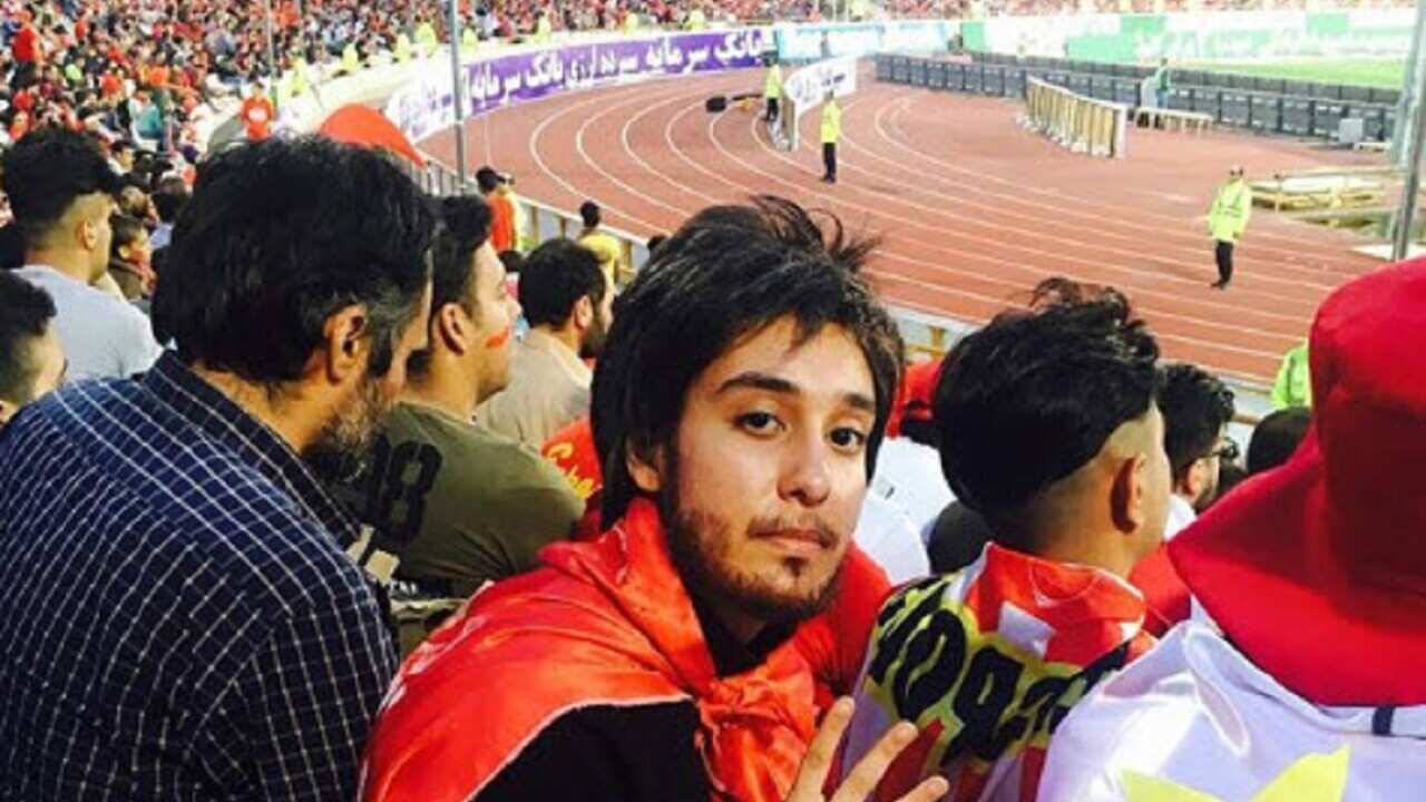 Iranian women have disguised themselves in fake beards and wigs to defy a male-only stadium ban.