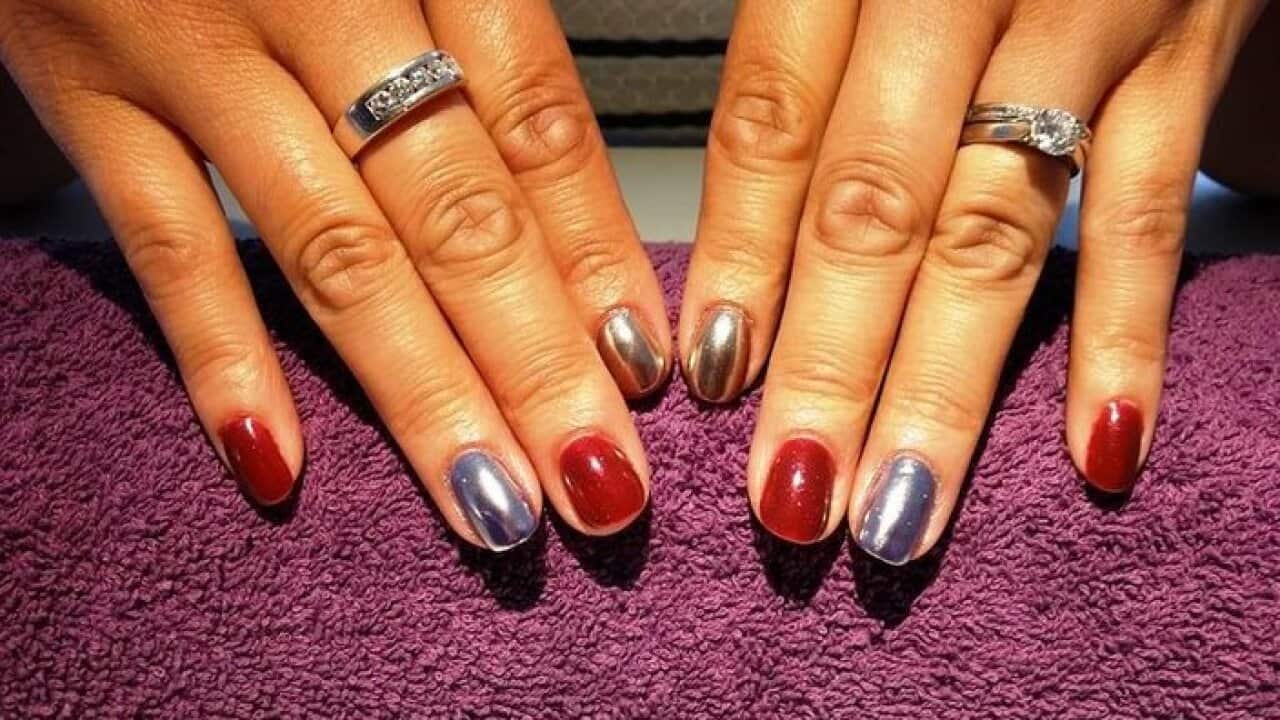 Nail art manicure pedicure