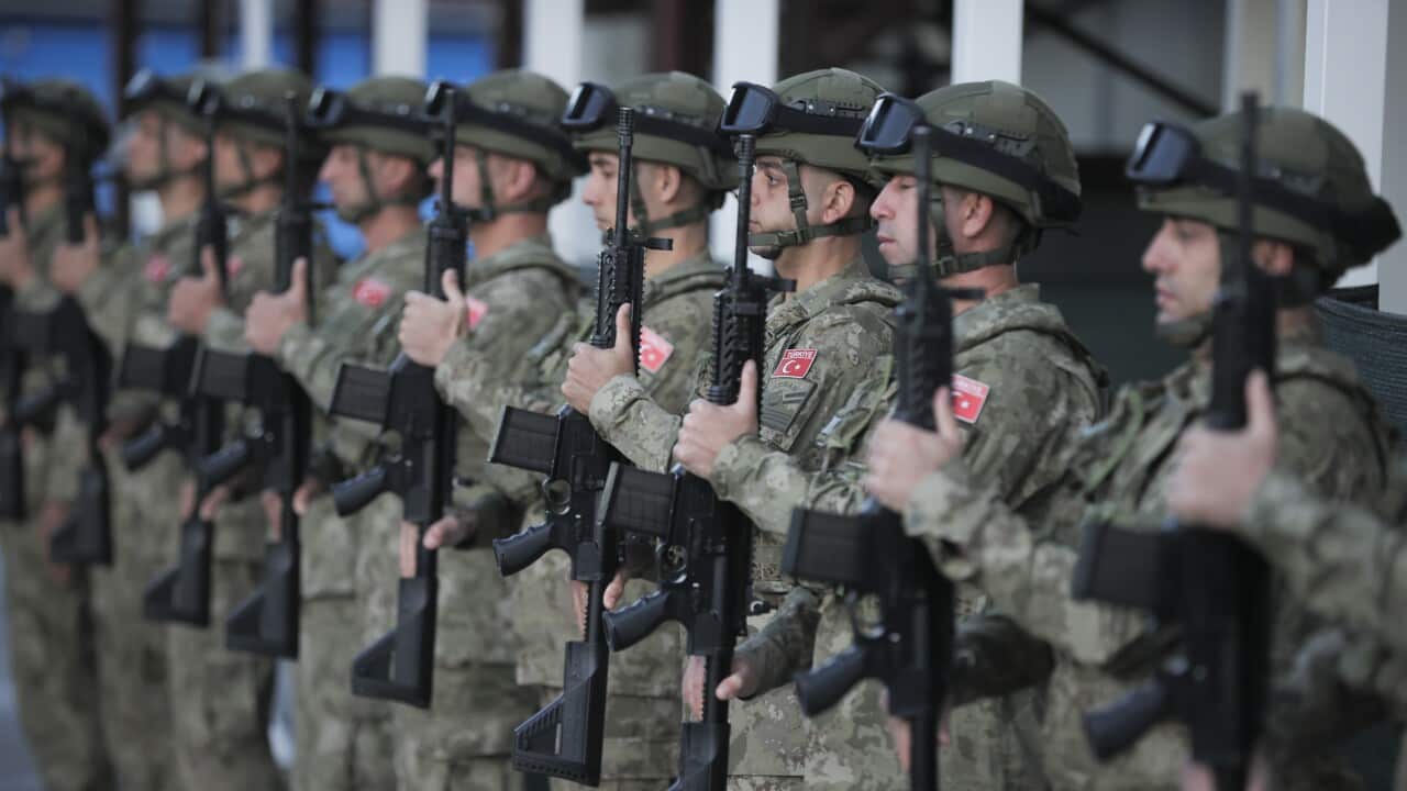 Turkish parliament speaker Numan Kurtulmus in Bosnia and Herzegovina