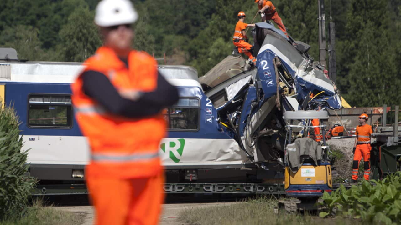 Investigators say signal-jumping is the likely cause of a head-on train collision in Switzerland.
