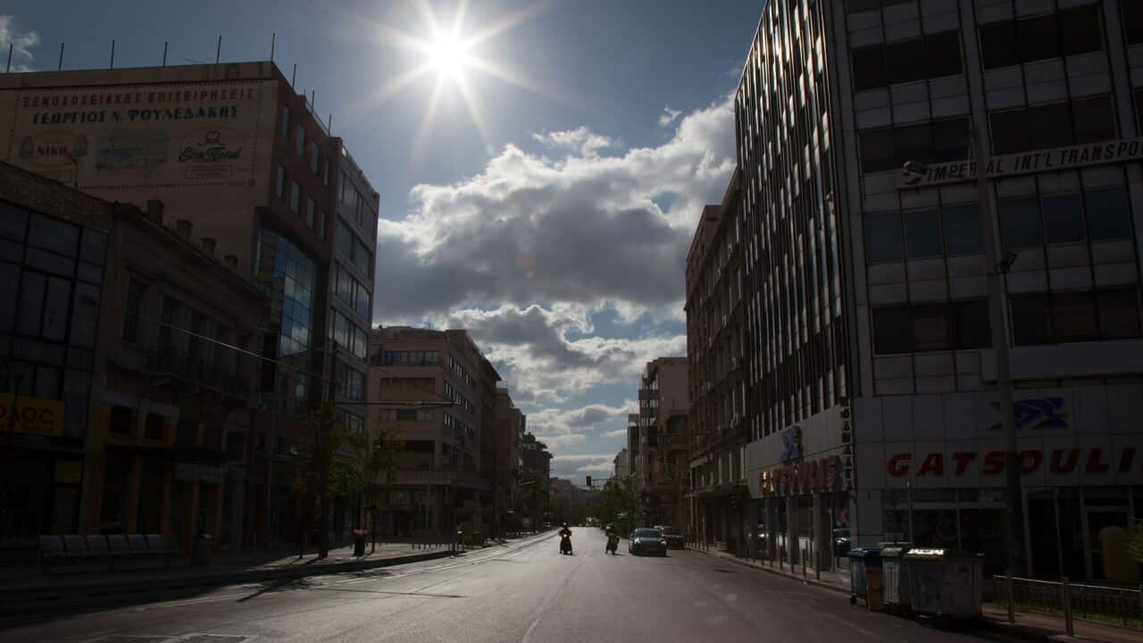 Lockdown in Athens