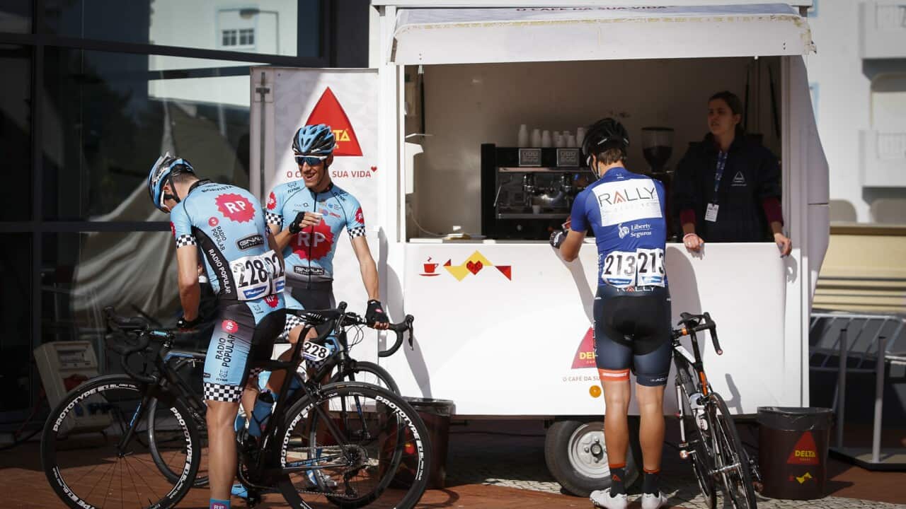 cycling,coffee,road cycling