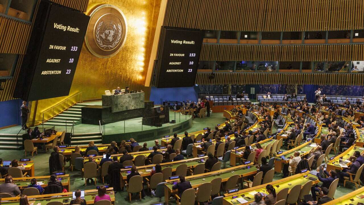 USA UN ISRAEL PALESTINIAN CONFLICT
