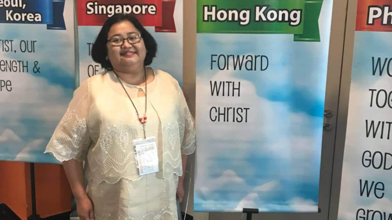 Norminda Forteza, female chaplain